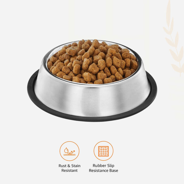 Pets Empire Stainless Steel Dog Bowl (Set of 2) - 图片 3
