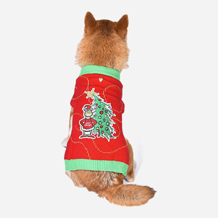 Maxtil Dog Christmas Sweater Dog Cat Autumn - 图片 2