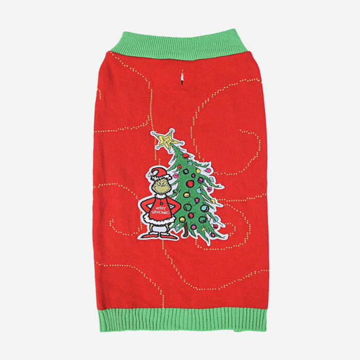 Maxtil Dog Christmas Sweater Dog Cat Autumn